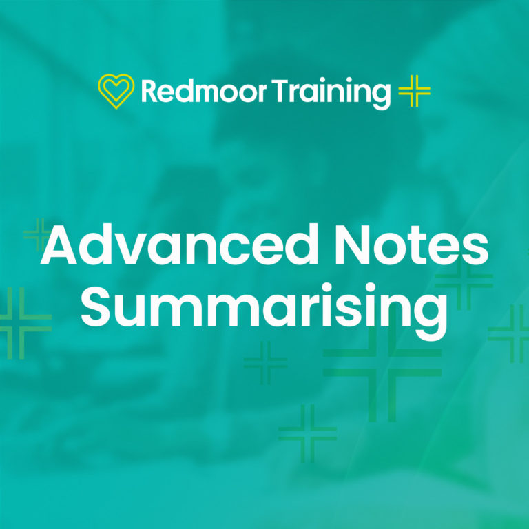 advanced-notes-summarising-redmoor-health