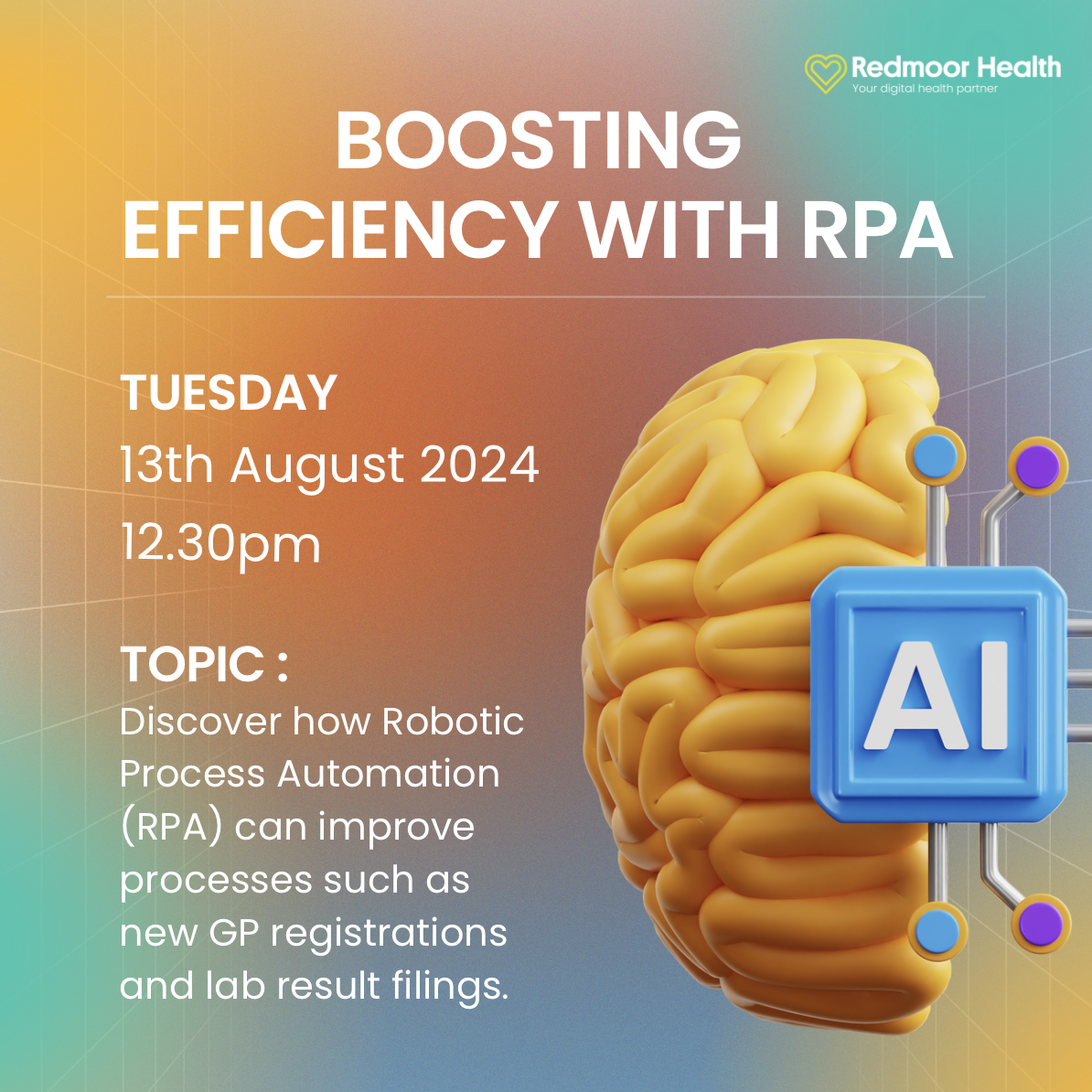 Boosting efficiency with RPA